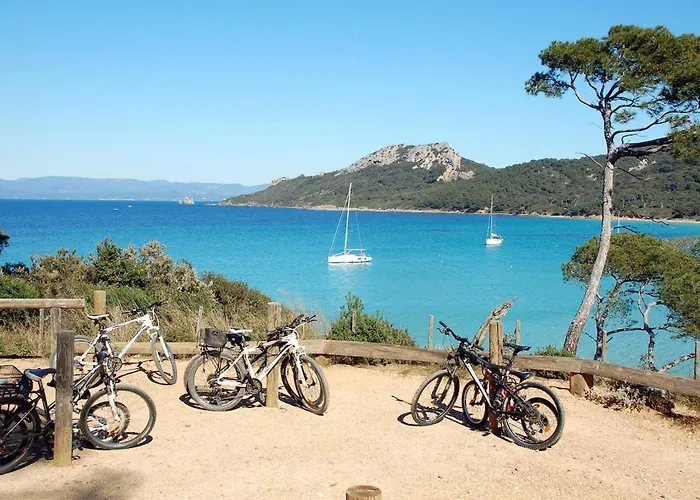 Mas Des Iles D'or - Vue Unique, Piscine Chauffee, Jacuzzi, Tennis